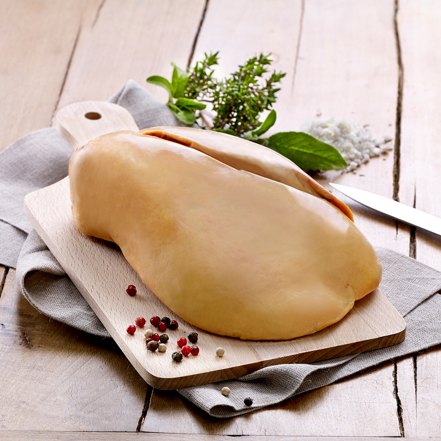 Foie gras de canard cru
