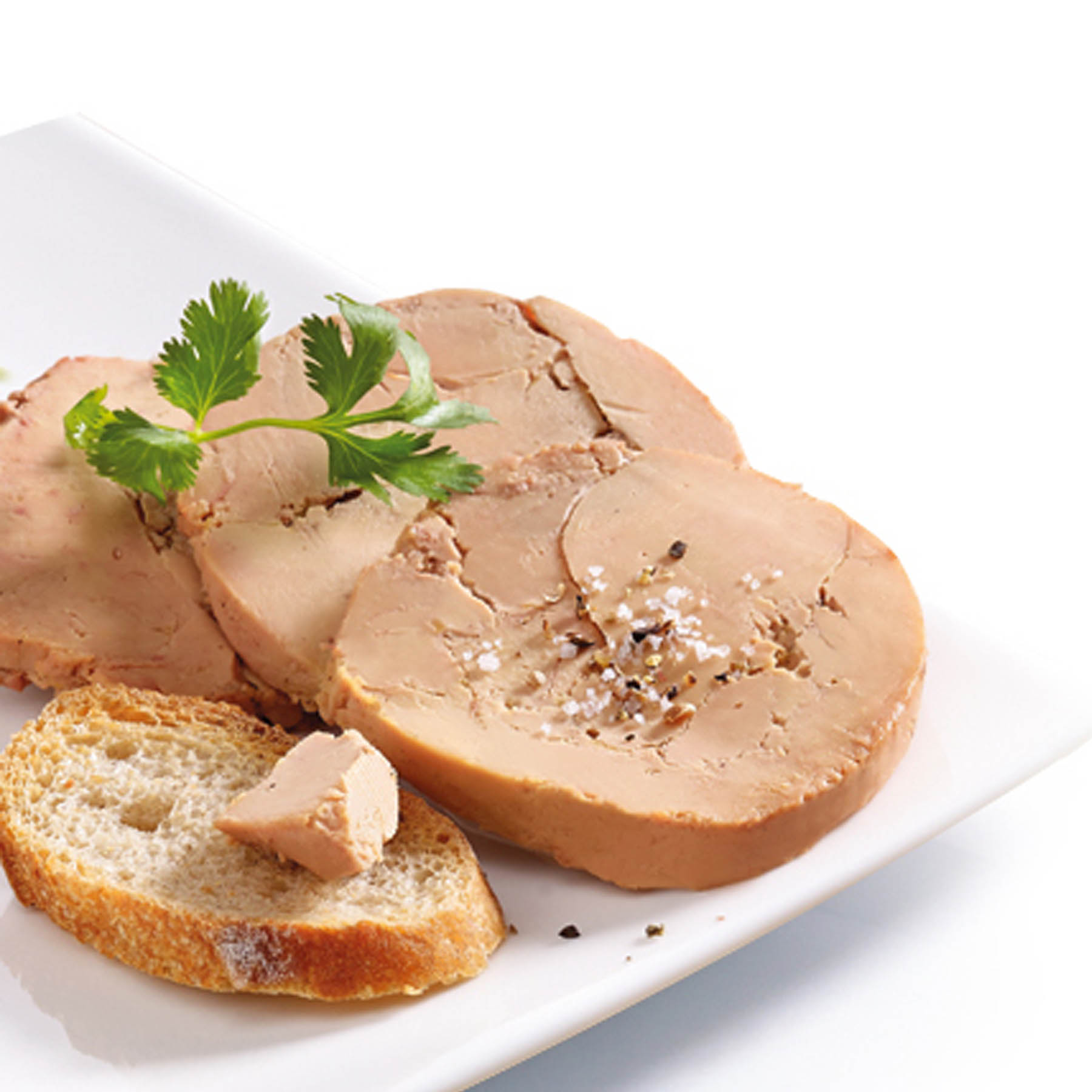 Foie gras de canard halal poêlé aux poires - Réghalal